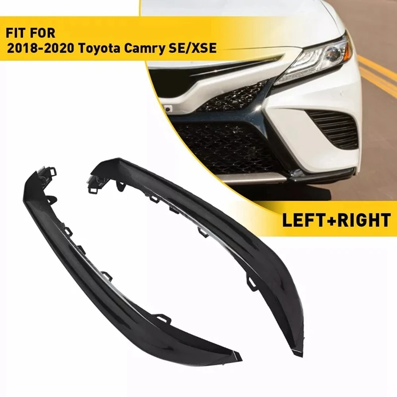 Front Bumper Lower Trim Strip Grille Molding Cover For Toyota Camry SE/XSE EAH 2018-2020