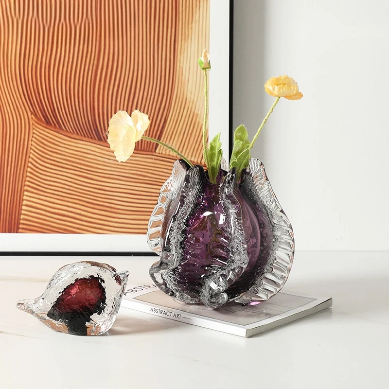 Nordic ins style creative bubble glass villa living room dining table flower arrangement high-end home ornament