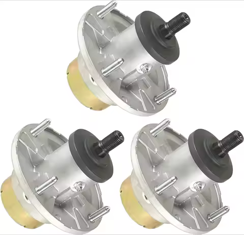 3 Spindle Assembly AM144608 Fit for 42 inch Deck Lawn Mower, Compatible with John De ere S220 200 Z335E, Z335M X330