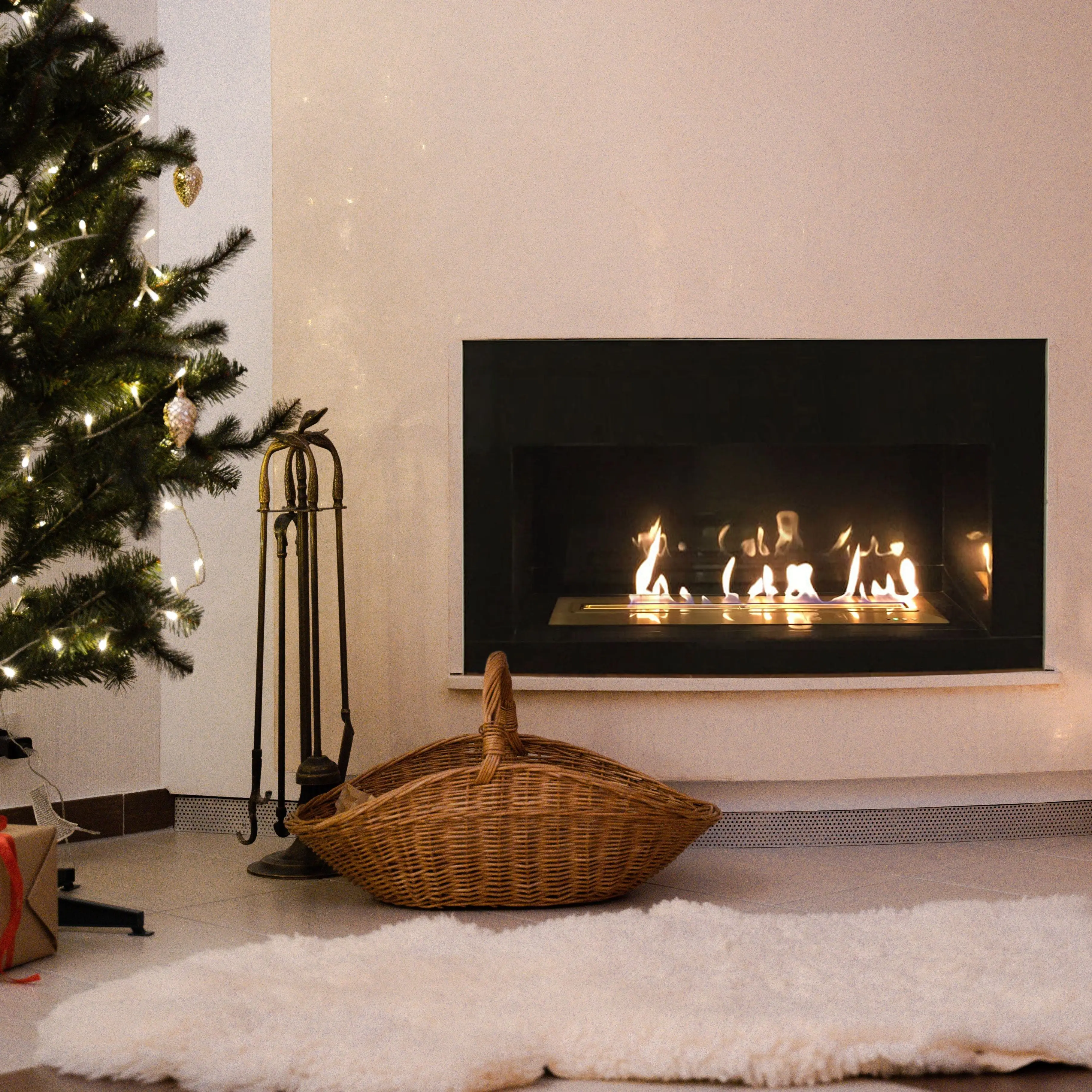 Inno-Fire 48 inch eco fuel fireplace ethanol burner with remote control