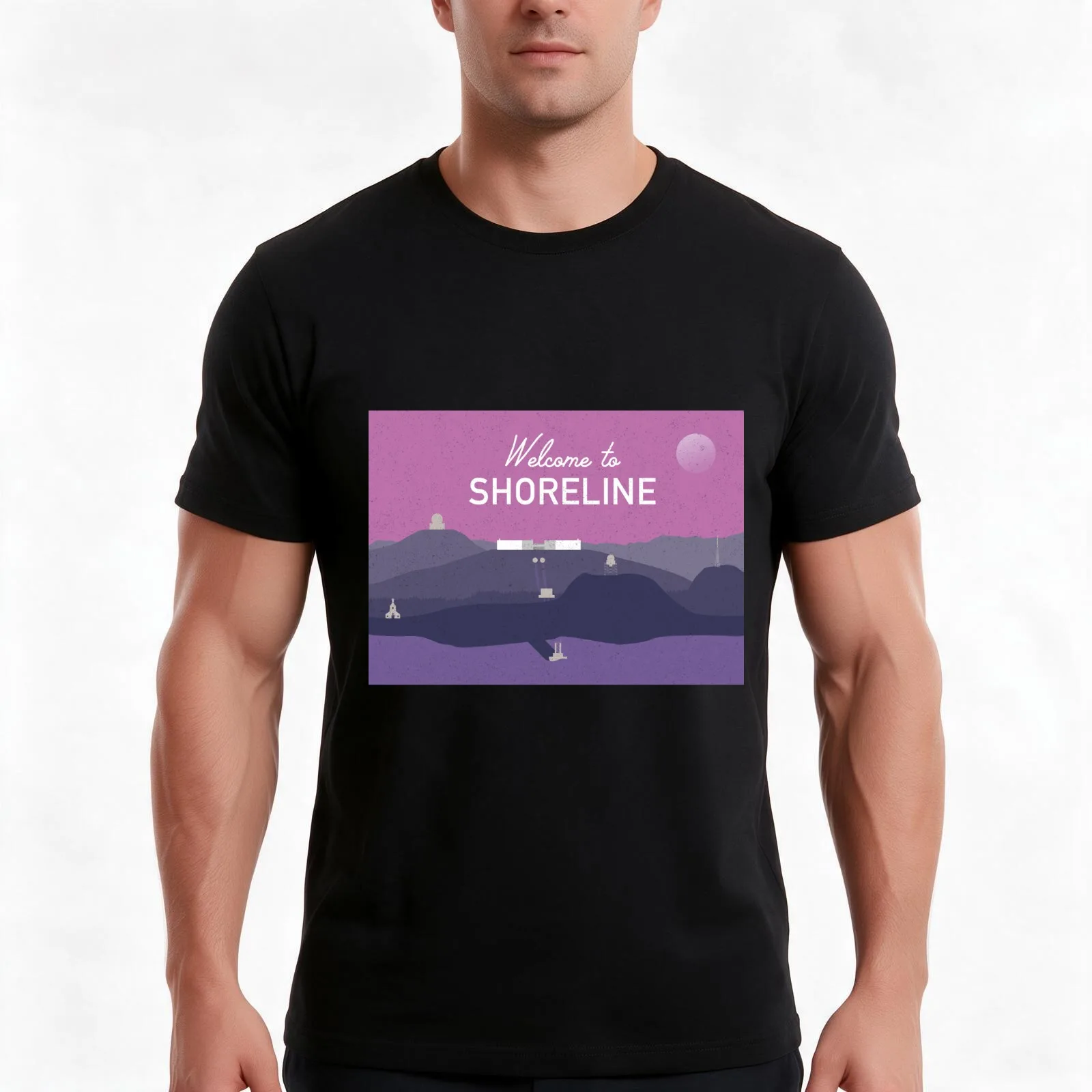 Welcome to Shoreline - Escape from Tarkov T-Shirt Summer Casual Cotton Tee Oversized Streetwear Tops Vintage Graphic Print