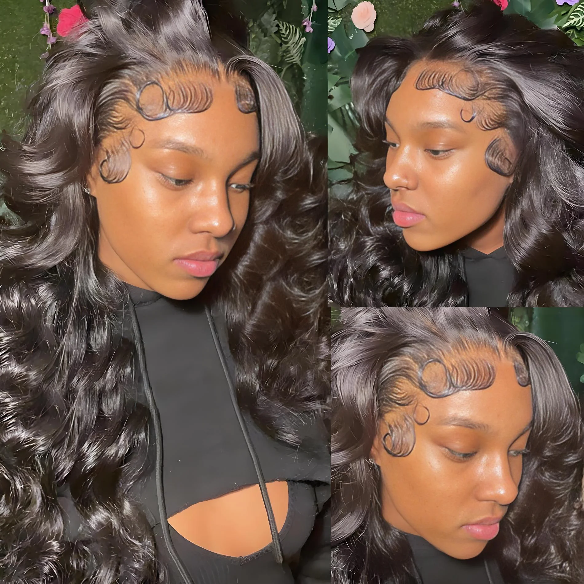 

46 Inch Body Wave Lace Front Wig 13x6 Hd Lace Frontal Wigs Brazilian 360 Full Human Hair Wigs For Women 250% Pre Plucked 4x4 5x5