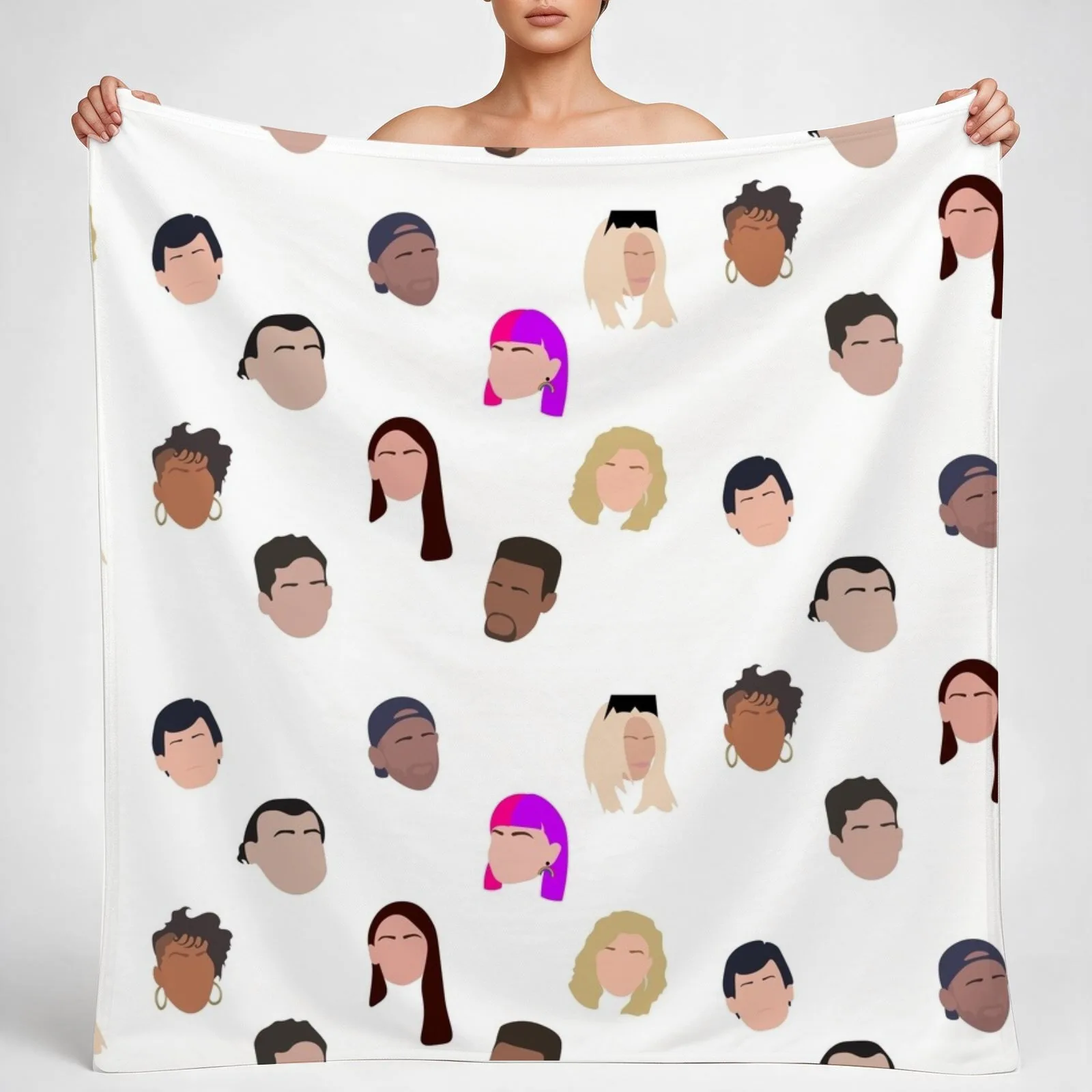Season 4 Cast Members | 90 Day Fiance Before the 90 Days Throw Blanket couch cozy soft plush fuzzy picnic outdoor blanket