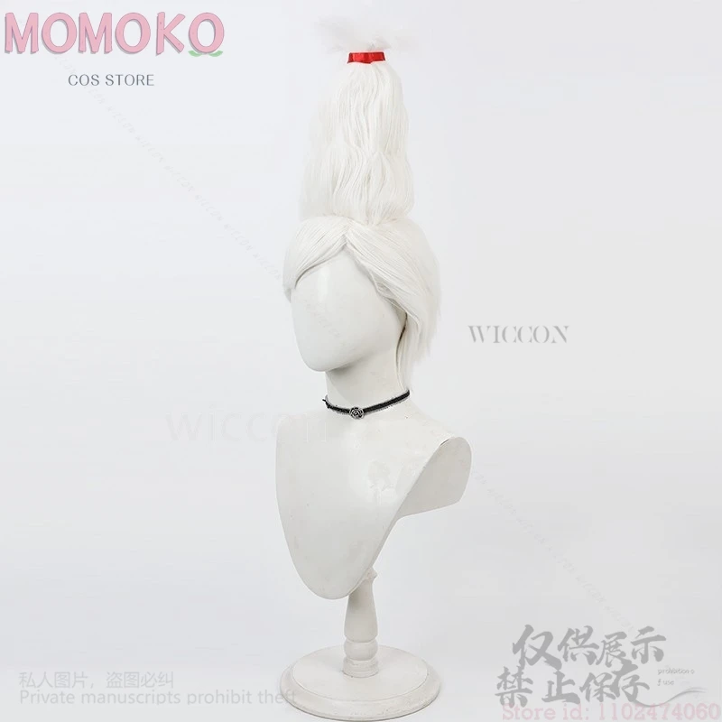 

Hot Anime Dandadan Cosplay Seiko Ayase Costume White Long Hair Funny Cos Wig For Halloween Christmas Women Party Cos Customized