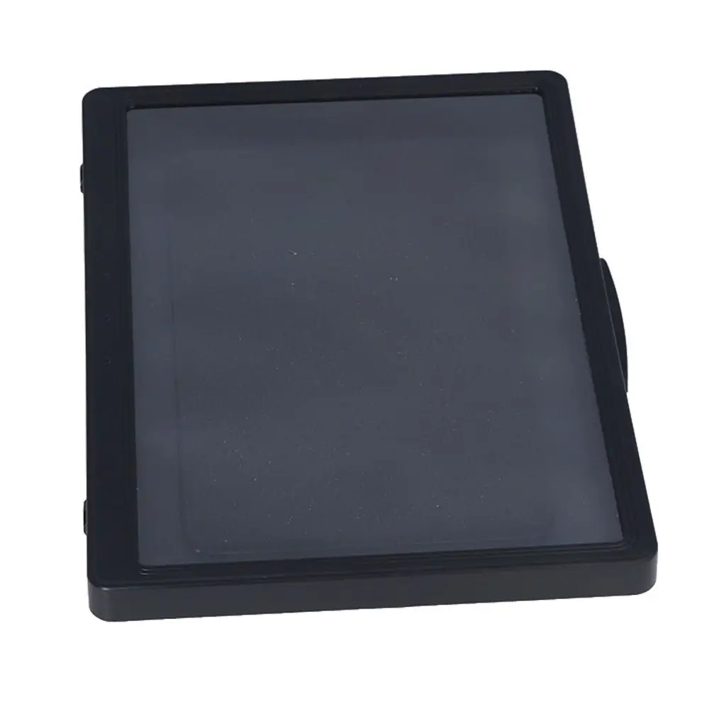 Plastic Bathroom Tablet Case 180° Rotatable Black White Tablet Holder Sealed Protective Cover Anti Fog Tablet Enclosure