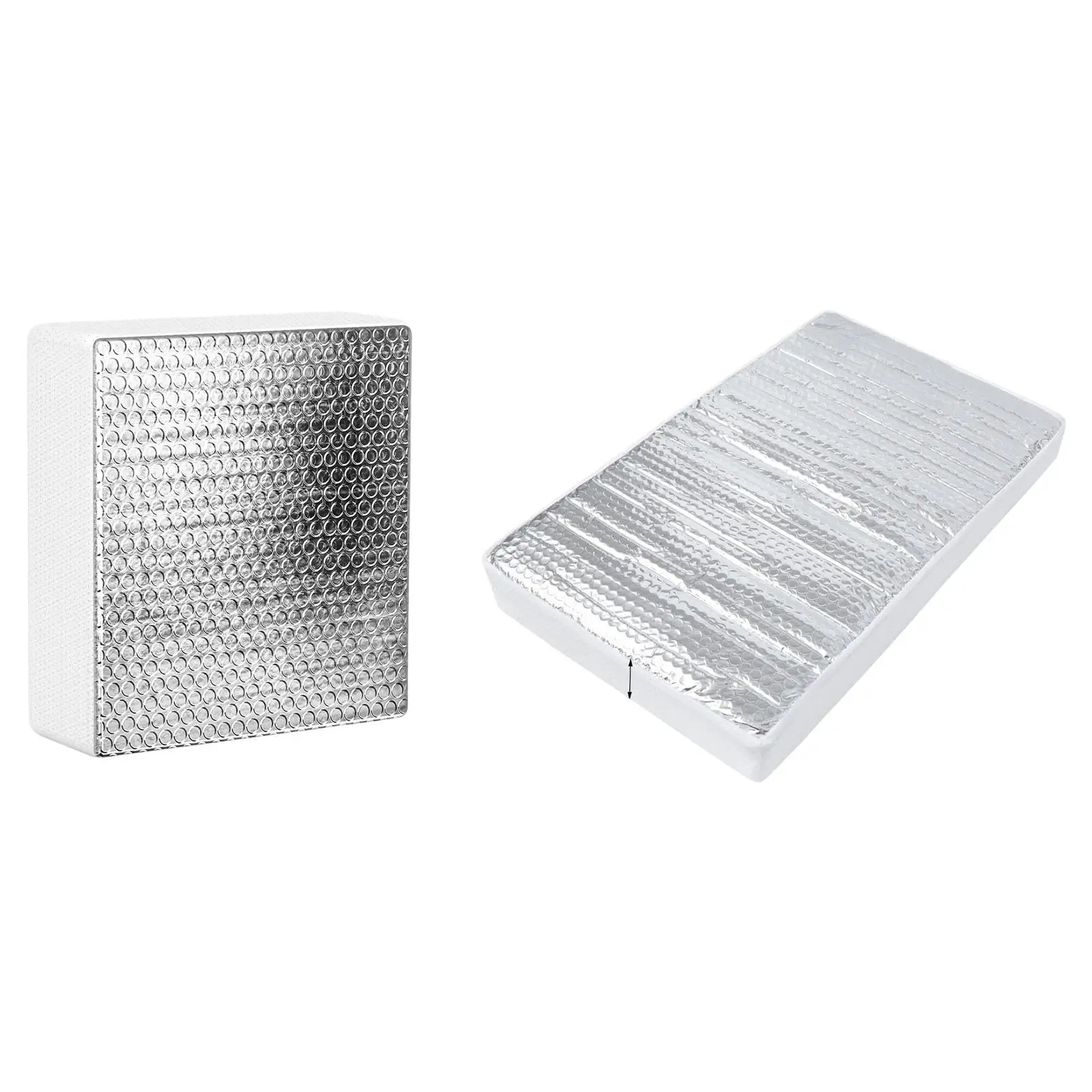 RV Vent Insulator Sponge PP Cloth Aluminum Film Anti Slip Skylight Cover Energy Efficient Shade for Light Trailer