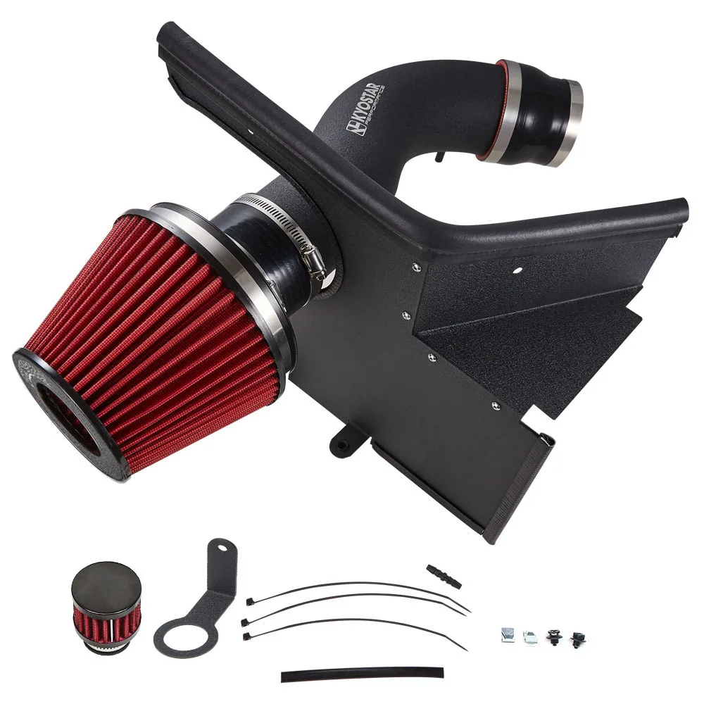 

KYOSTAR Cold Air Intake System Pipe Kit Fit for B8 B8.5 S4 S5 Q5 SQ5 3.0T 3.2L V6 Engine 2010+