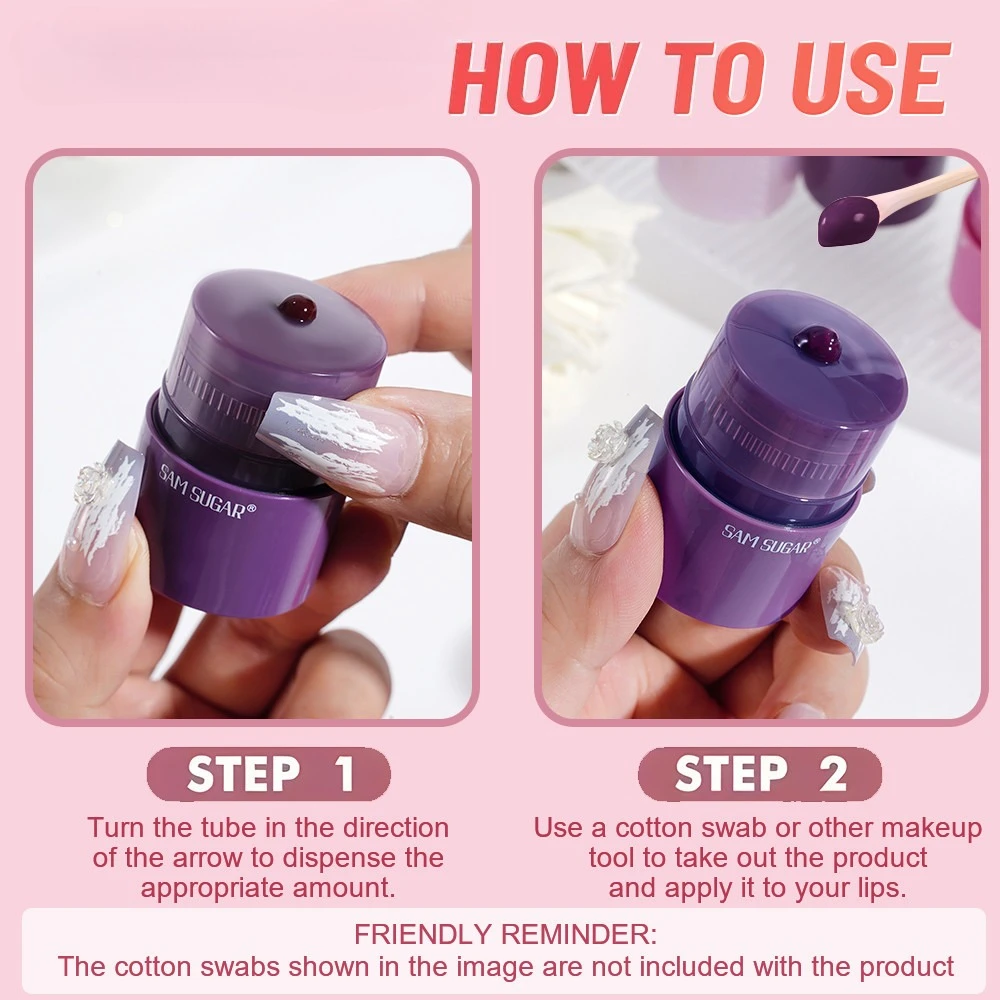 Brillant à lèvres torsadé, liquide hydratant longue durée, finition brillante à pigments élevés, couleur vibrante, sans plumes, pour un usage quotidien