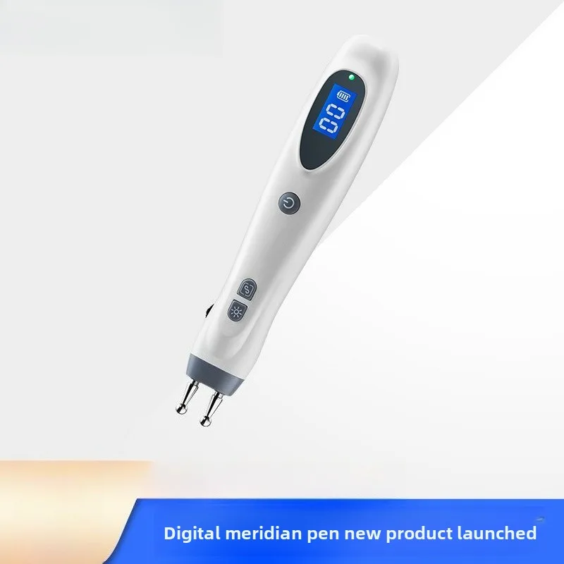 

Double-head Meridian Pen Follows The Meridian with Magnetic Point Pen Electronic Acupuncture Automatic Point Stick