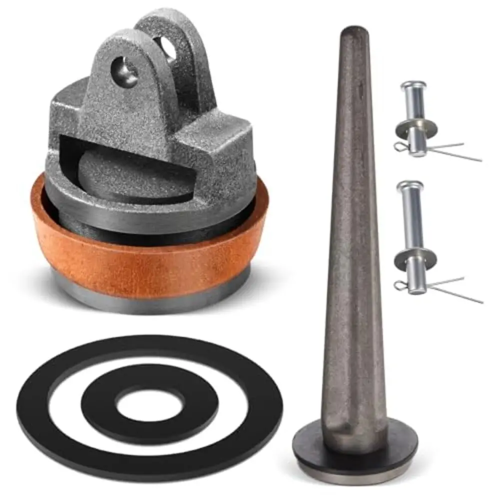 Silicone Rubber Gaskets Replacement Piston Kit Gardening Equipment Cast Iron Construction Designed For Optimal Performance