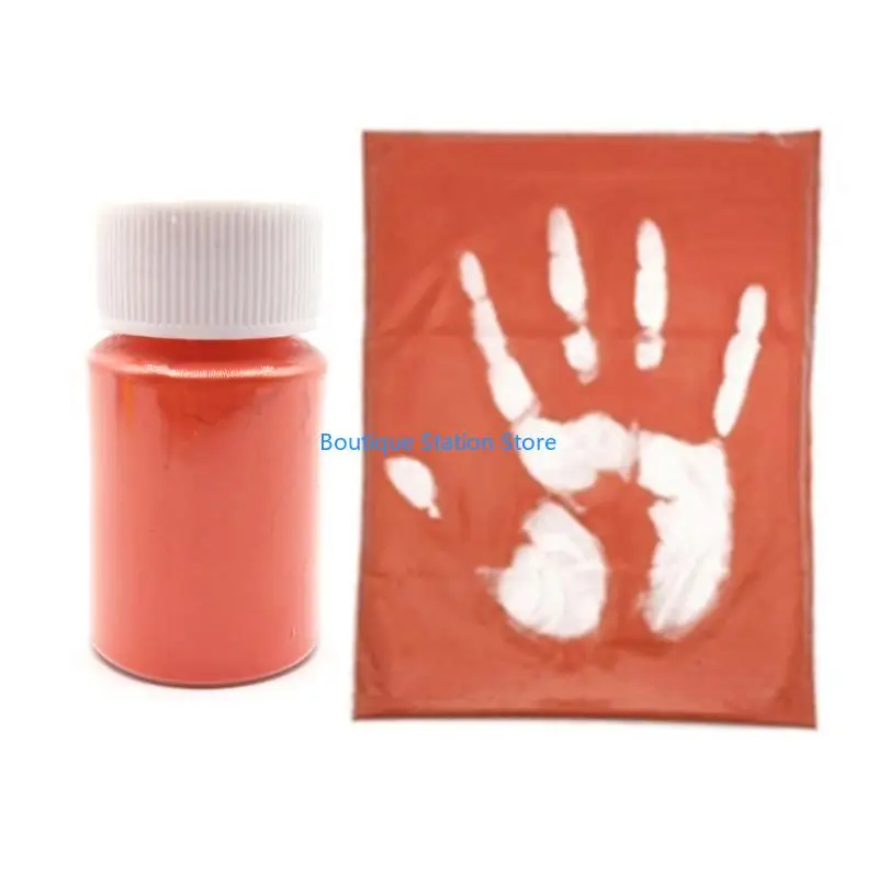 

Y55F 10 г термохромный пигмент 31 градус, меняющая температуру цвета, пудра для украшения ногтей, сделай сам, смола, аксессуары