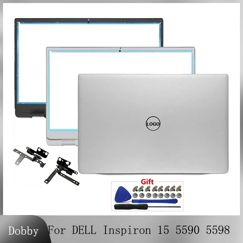 

Новинка, оригинал, для ноутбука DELL Inspiron 15 5590 5598, задняя крышка ЖК-дисплея, передняя петля, верхняя задняя крышка, запасная деталь 039T35 0H8G80