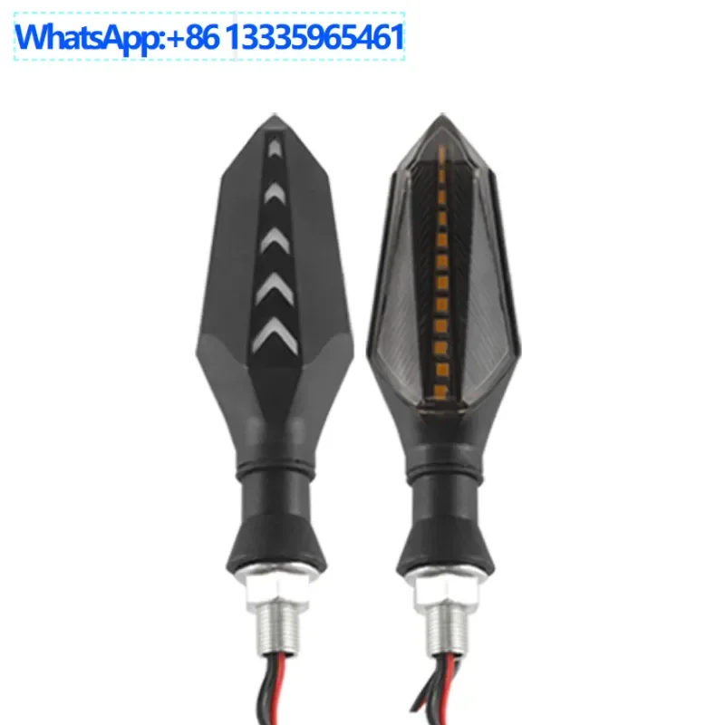 

20PCS LED running water turn signal motorcycle modification accessories12Vindicator light turn external light modification light
