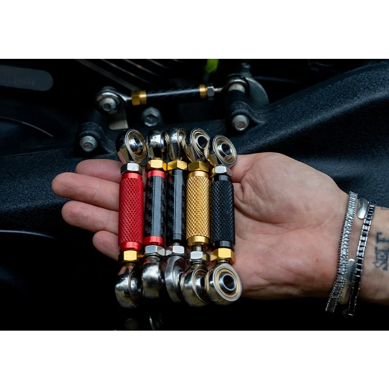 

STLF Customized Motorcycle Carbon Fiber and Aluminum Alloy ClubStyle Shift Linkage for HD M8 Softail Mid Controls Shifting Rod