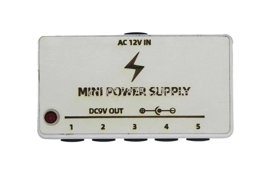 DIY Manual Stompbox Power Circuit Board Multi-Channel Effect Power Circuit Board 9-12v Five-Way Output