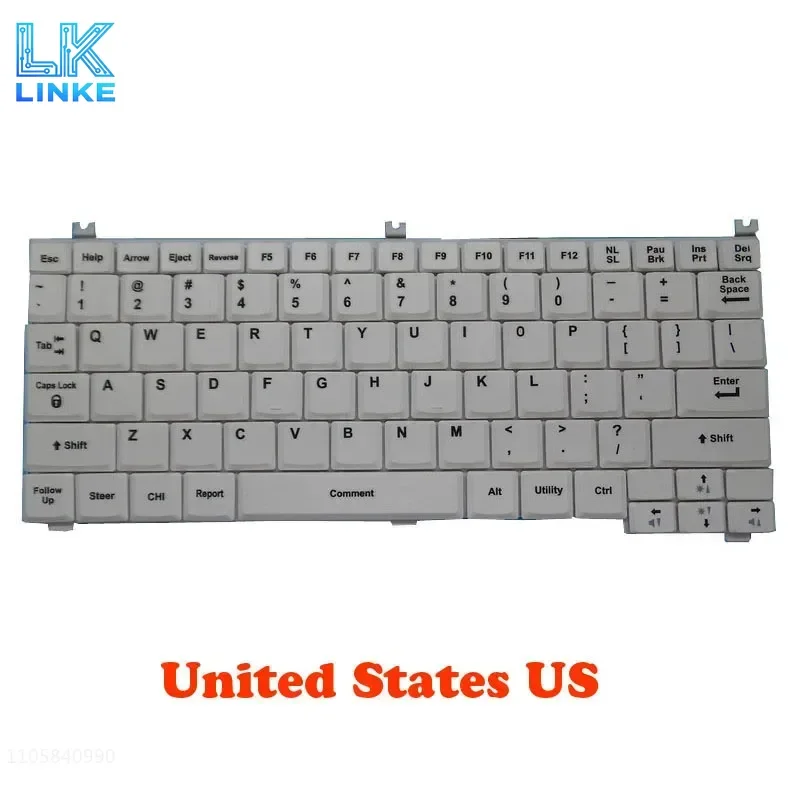 JY English US For GE Healthcare Medical Ultrasound Keyboard For LOGIQ E BT06 BT07 5123732 NSK-C4A01 For ACUSON X150 NX3 Elite