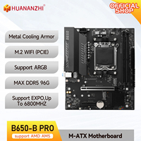 HUANANZHI B650M B PRO AMD AM5 Motherboard Support Ryzen R5 R7 7000 8000 9000 Series M.2 NVME WIFI Dual Channel DDR5 EXPO RAM