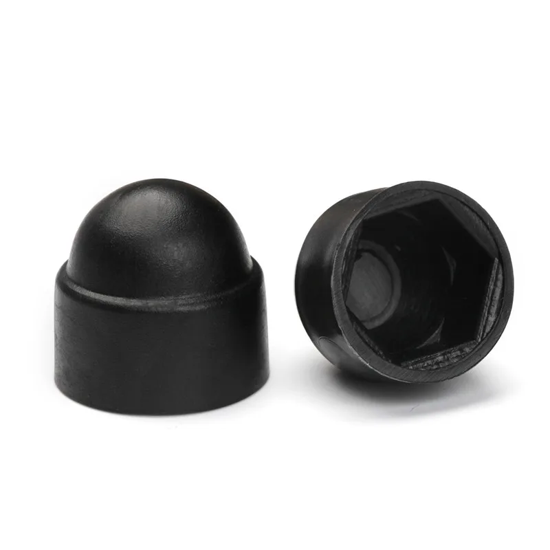 145pcs Hexagon Nuts Bolt Cover Screw Caps Nylon Acorn Nut Dome Hex Cover Protective Hexagon Screws Bolts Kit M4/5/6/8/10/12