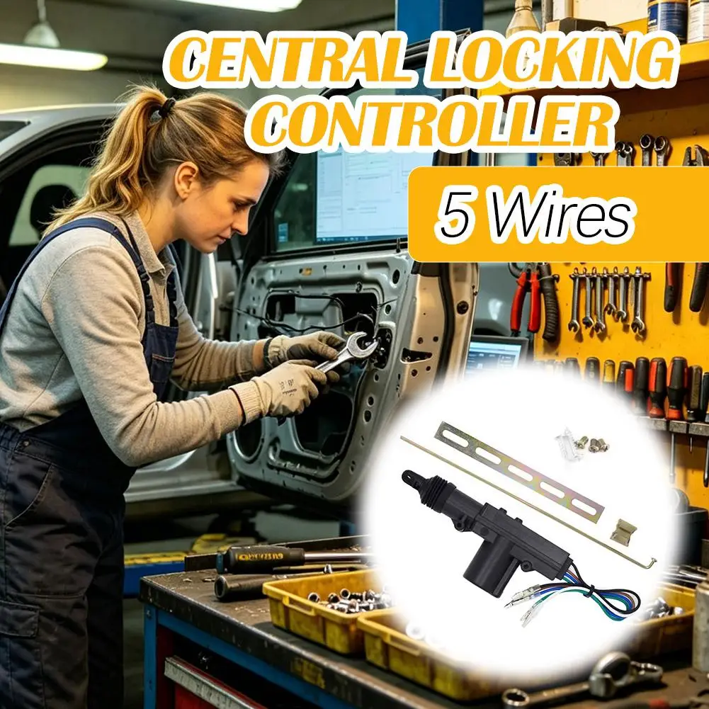 12V 2 Wire 5 Wire Car Central Control Door Lock High Temperature Resistant Motor Actuators Accessories