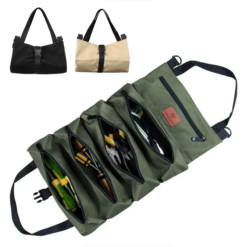 Multi-Purpose ToolBag Professional High Quality Pocket Hardware Tool Pouch Small Portable Outdoor Fishing Tools Organizer Bag