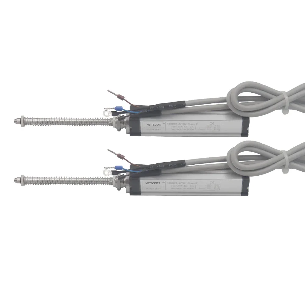 Redefinição Automática Mola Superior Rod Sensor de Distância Linear Digital Máquina de Moldagem por Injeção Medição de Haste de Pull