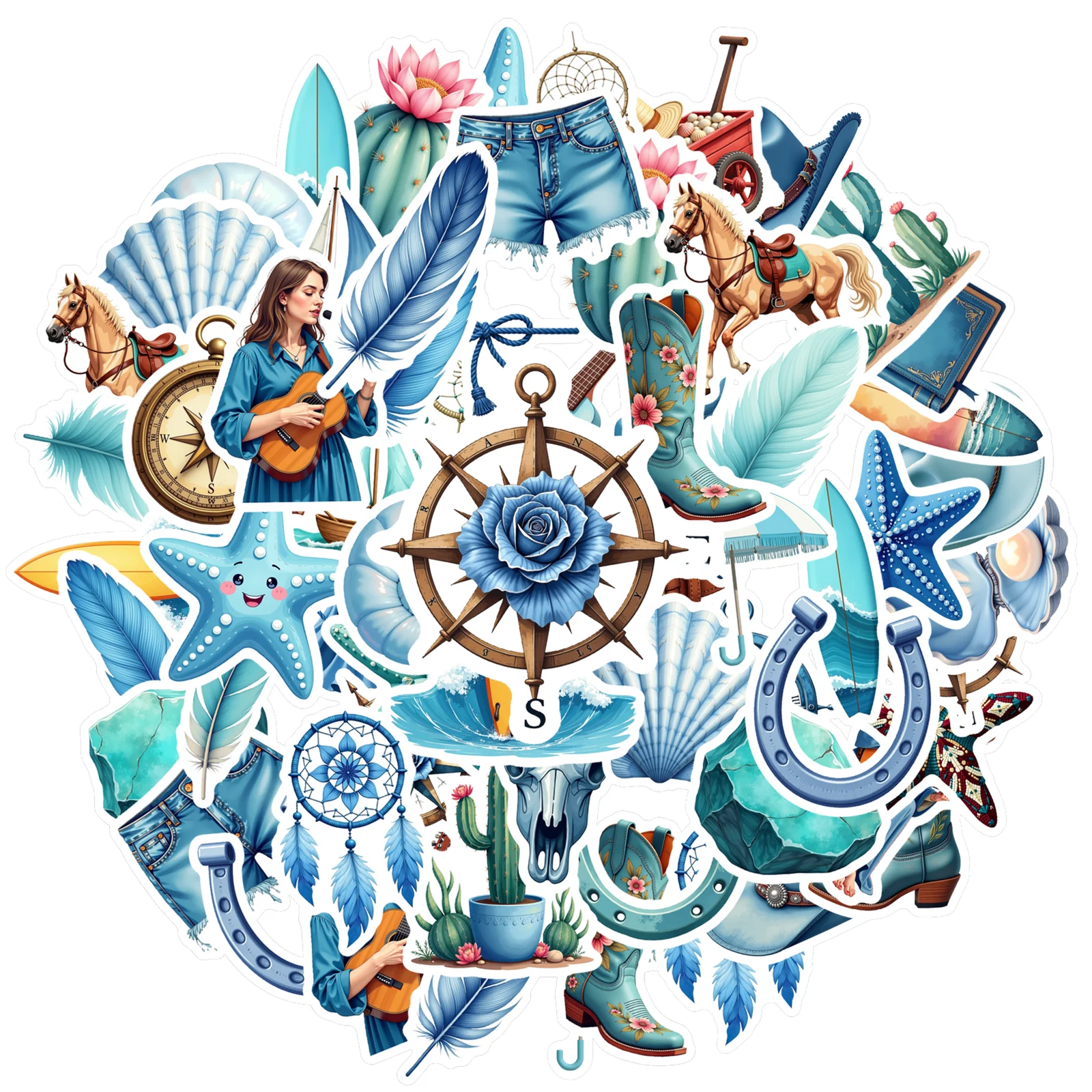 35 قطعة-100 قطعة ملصقات الشاطئ المرحة خمر مغامرة القرطاسية ملصقات المعلم مكافأة ملصقات لأجهزة الكمبيوتر المحمول دراجة نارية #2