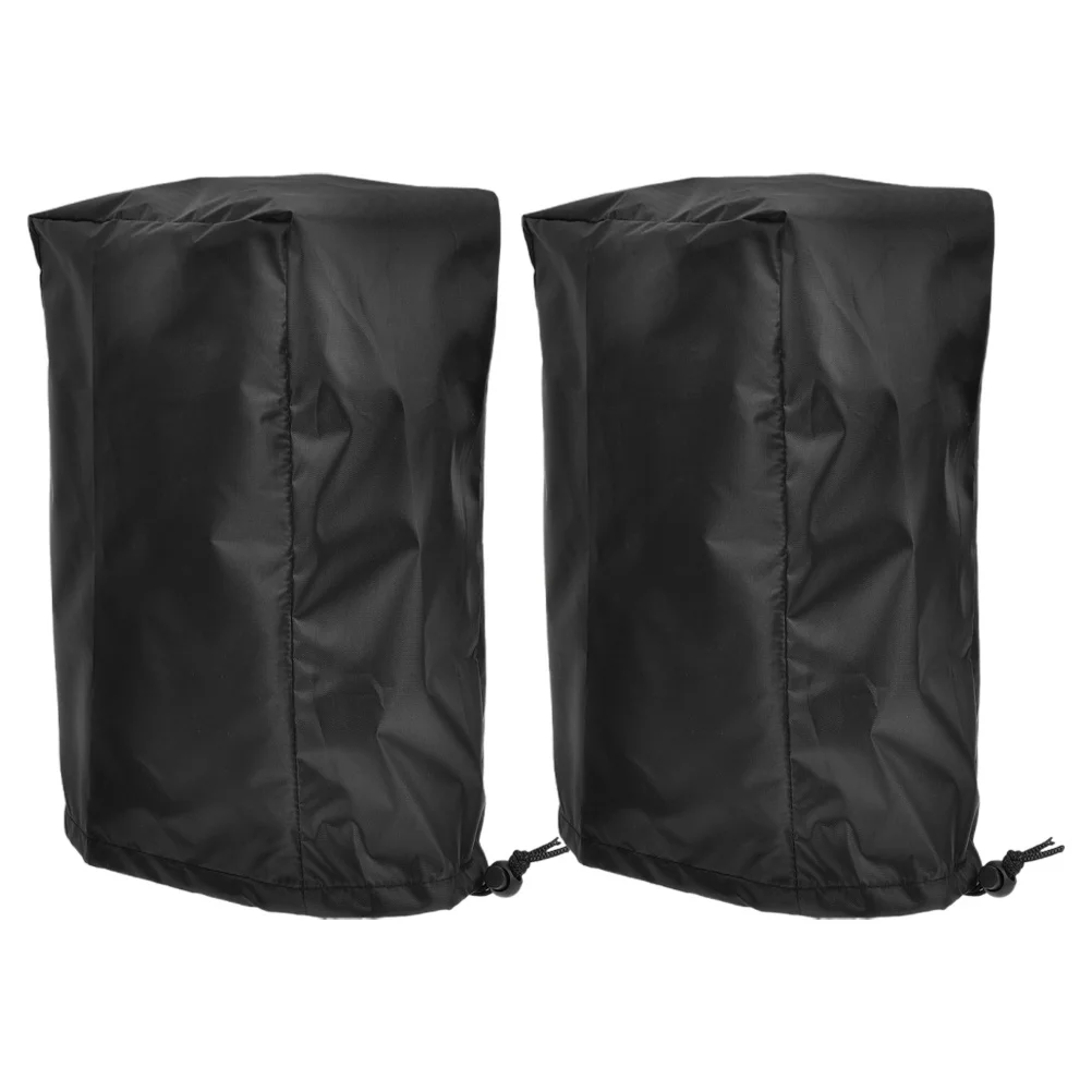 

2pcs Trailer Hitch Cover Waterproof Uv Resistant Dustproof Fit For Rv Camper Electric Tongue Jack Protective Cover Accessories