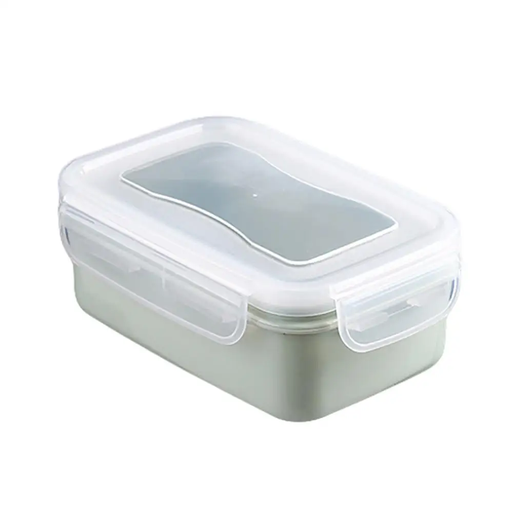 Round/Rectangle Kitchen Organizer Food Storage Container Seal Crisper Lunch Box Airtight Portable Leakproof Large Capacity Box