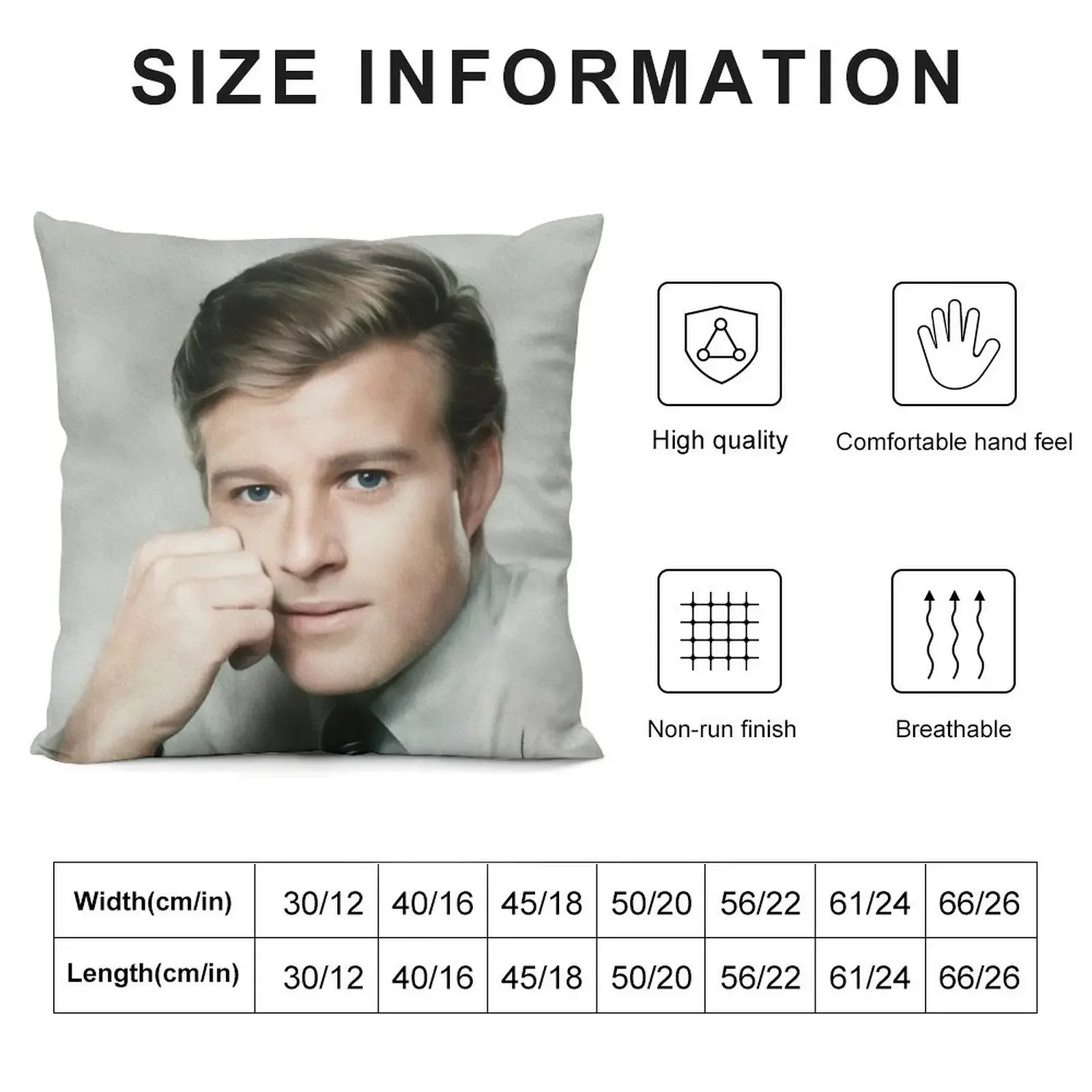 Robert Redford, Actor Throw Pillow Sofa Cover Sofa Cushions Covers Couch Cushions pillow