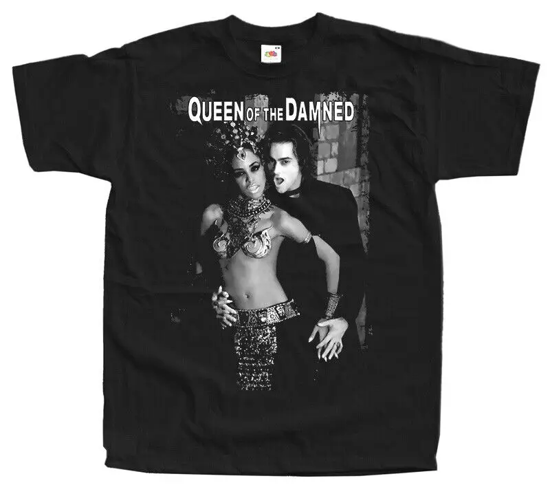 

Queen of the Damned BLACK T SHIRT v5 poster Lestat Akasha S to 5XL