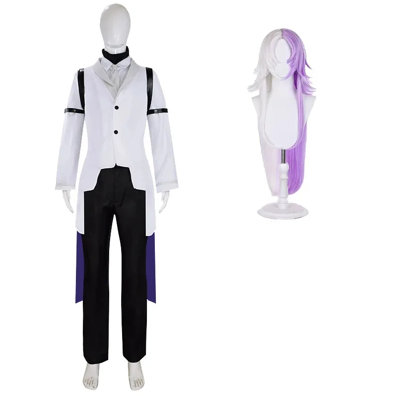 Bungou Stray Dogs Sigma Cosplay Costume Outfits for Anime Choice Sigma Wig Suit Sigma Role Play Outfit