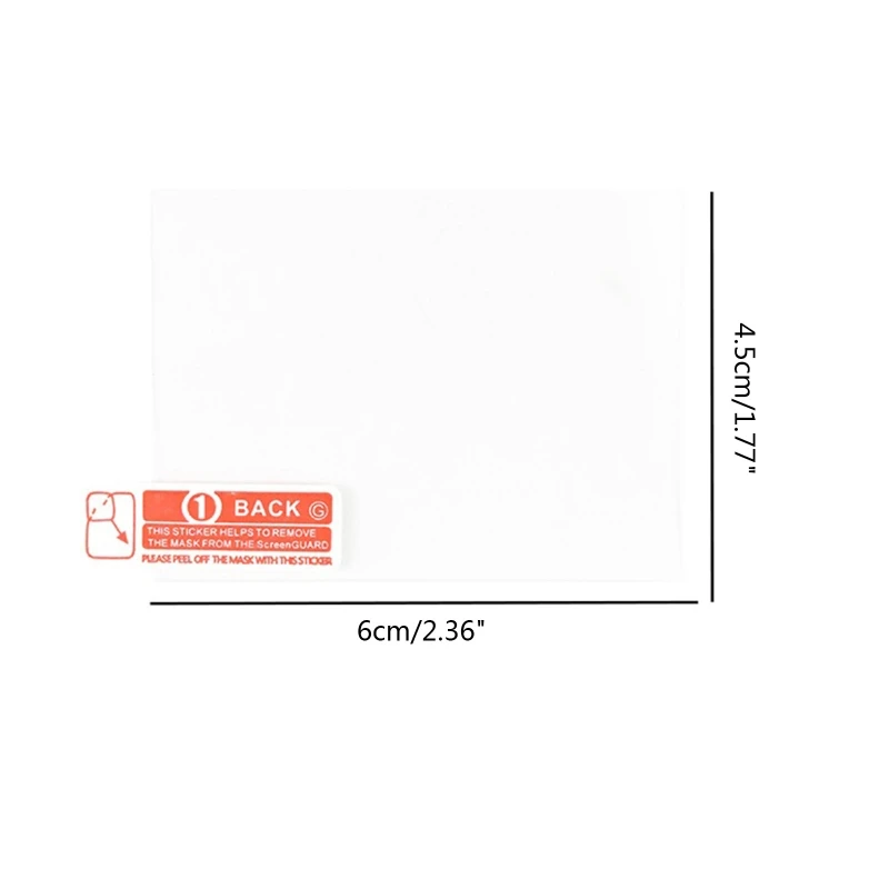Capa protetora vidro temperado para tela LCD da câmera Fujifilmm Mini EVO