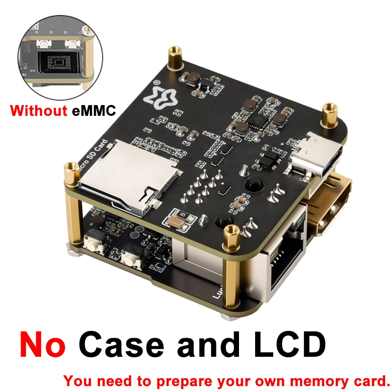 Luckfox Leichtgewichtiges IP KVM Fernverwaltungstool Ohne Software Systemunabhängige Fernbedienung Power Desktop USB PiKVM