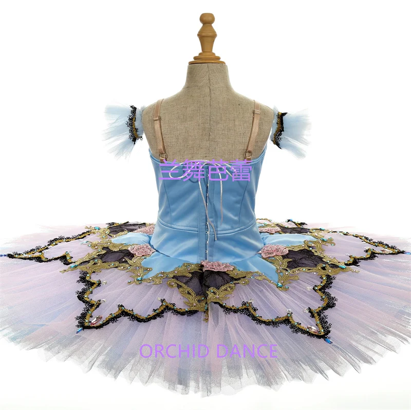 Creative Design High Quality Professional Custom Size Classical Adult Girls Pink Sky Blue Bird Ballet Tutu Costumes
