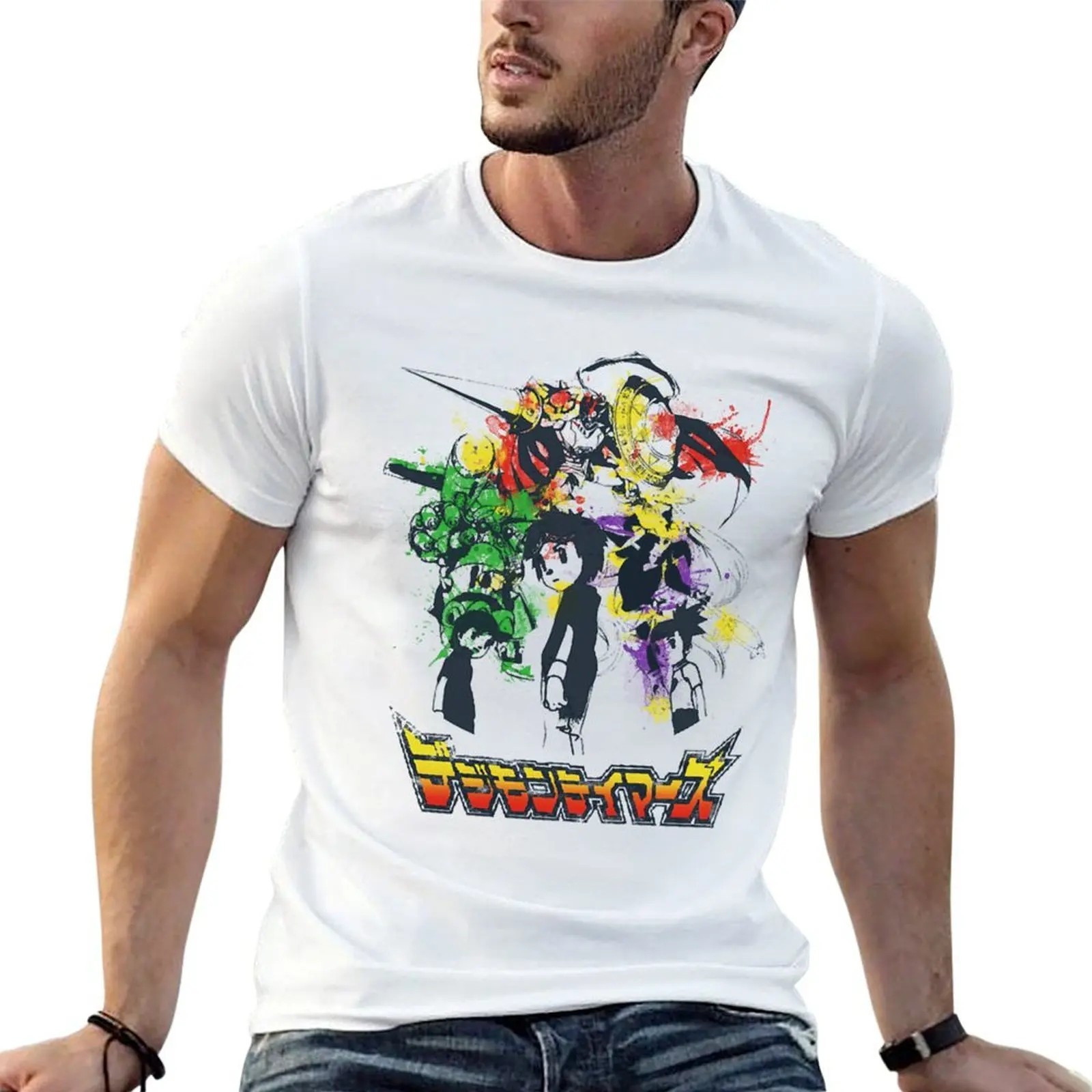 

Splash of Tamers T-Shirt man graphic t shirt t shirts for man graphic tees t shirt custom print T-shirt