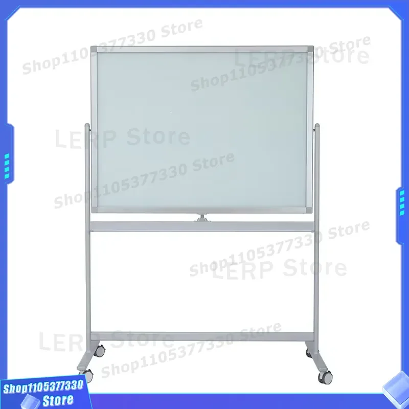 Double Sided Mobile Tempered Glass Whiteboard for Classroom Office Dry Erase Writing Panel High Quality Magnetic Board Stand