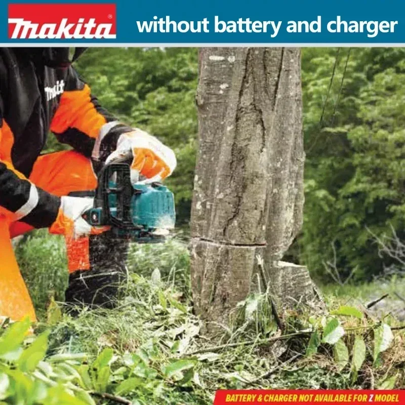 MAKITA 40V Cordless Chain Saw Electric Tool Brushless 300MM Top Hand-held Chainsaw Power Tools For Makita UC003G