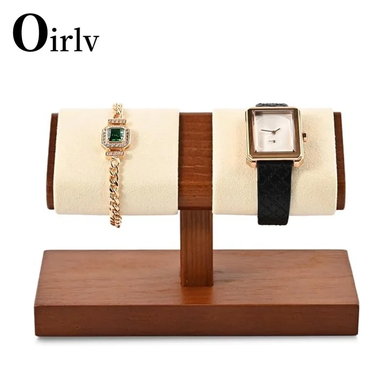 

Oirlv Multifunction Wooden Watch Bracelet Bangle Display Holder Stand Rack Retail Shop Showcase Brazalete Jewelry Rack Hot sales