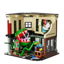 Audrey 2 Piranha Plant House Building Set, Horror Shop Piranha Flower Kit, Creative Toys Set Christmas Birthday Gift for Kids