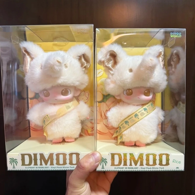 

Genuine Dimoo Elephant In Moonlight Series Blind Box Vinyl Face Doll Cute Mystery Box Keychain Pendant Home Decor Toy Gift