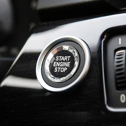 Interior Parts Crystal Car Engine Start Stop Push Button Replace Cover Fit For BMW E87 E60 E83 E84 E89 E90 E91