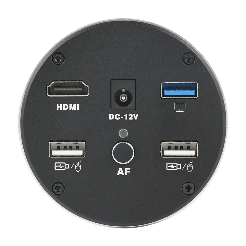 UHD AF Autofocus 4K HDMI USB Telecamera elettronica industriale Videocamera per microscopio Misurazione del disco U per saldatura PCB