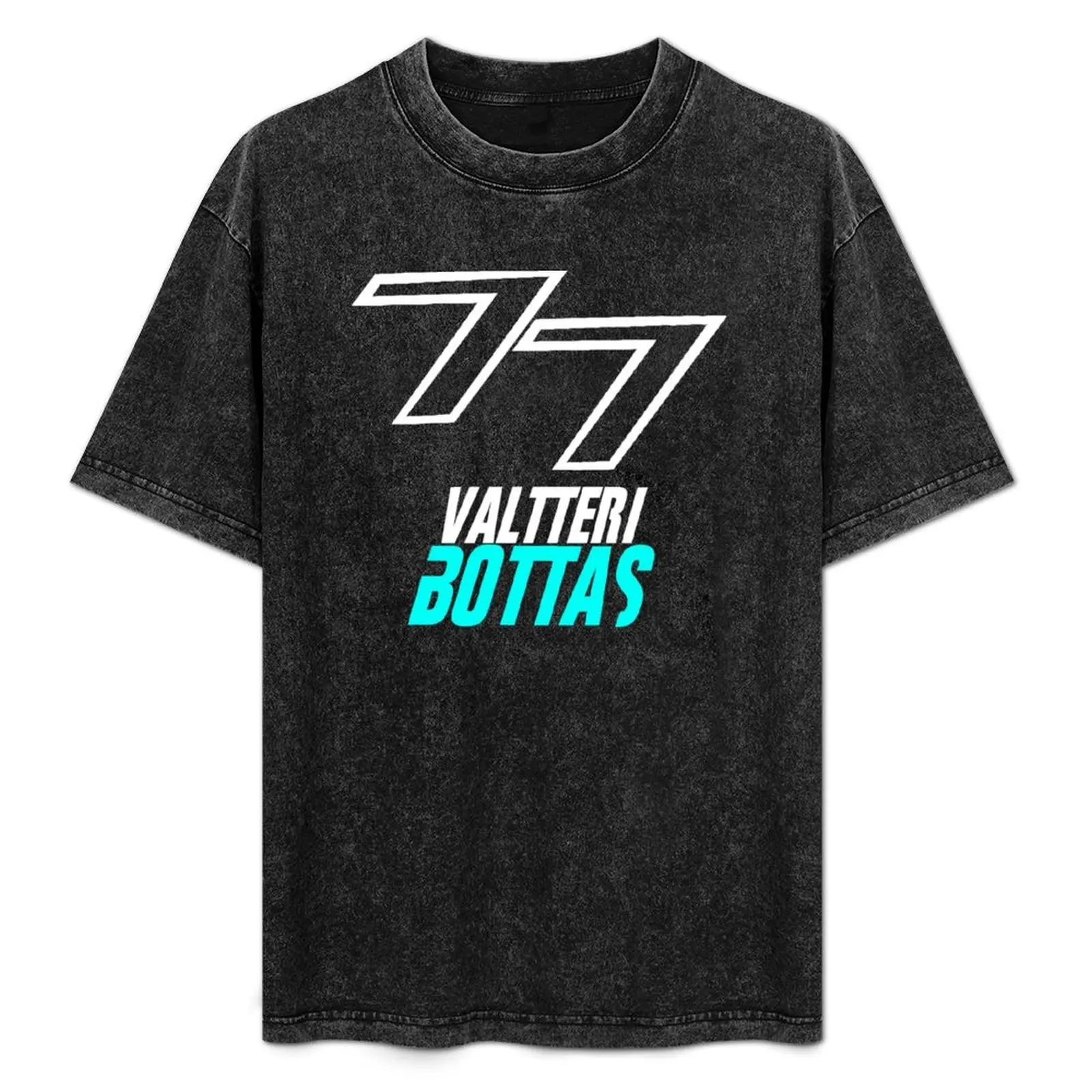 

Valtteri Bottas 77 T-Shirt Durable Work Wear T-Shirt