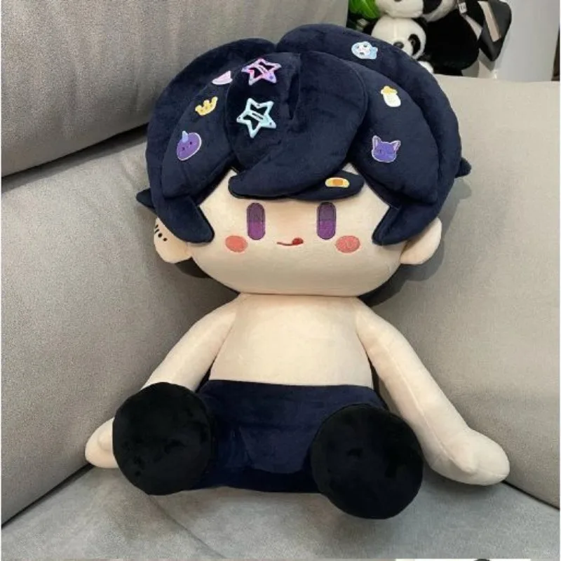 

Tears of Themis Marius Von Hagen 40CM Sitting Posture Attribute Plush Doll Cartoon Cotton Stuffed Toys Plushie Gift Throw Pillow