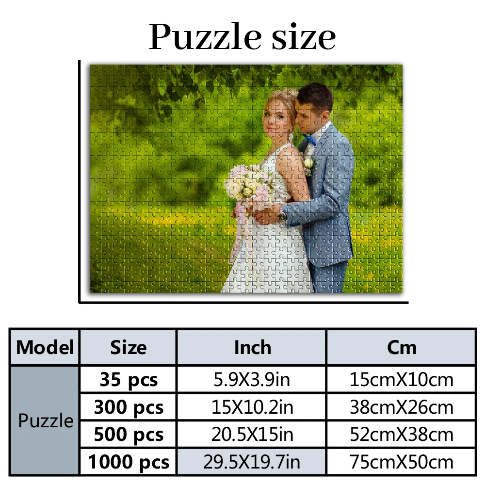 48 portrait Personalized Men, Picture Puzzle, Custom Items,Puzzle,Custom,Customized,Puzzle,Custom,Personalized Gifts