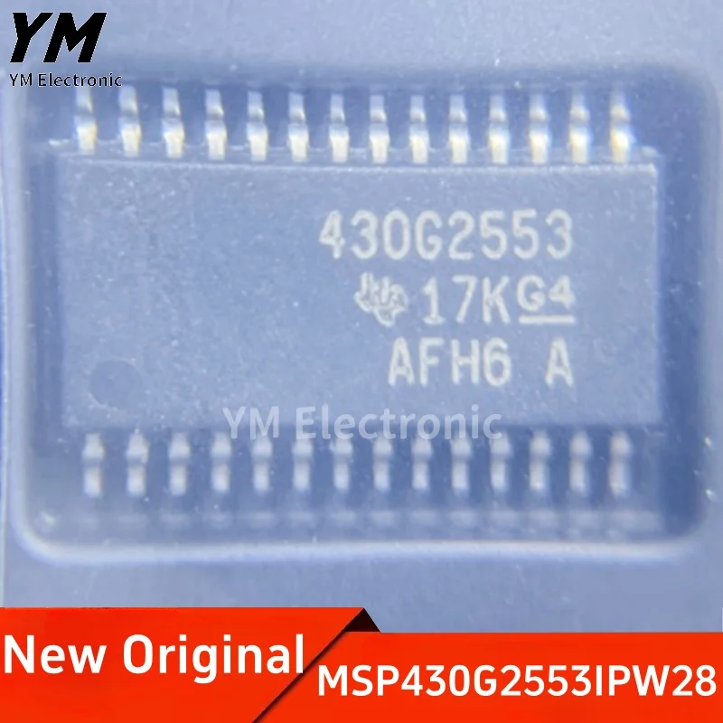 

New Original MSP430G2553IPW28 TSSOP-28 MCU 16-bit Microcontroller