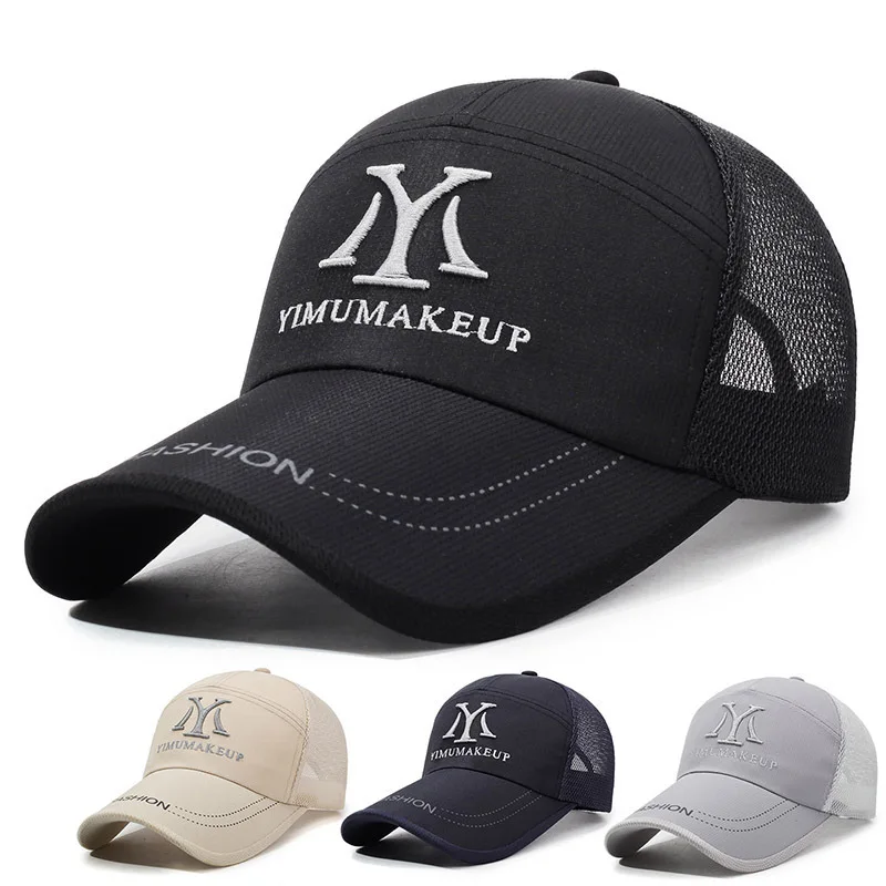 

Summer New Sport Fahion Outdoor Fihing Protection Meh Baeball Cap Sun Hat