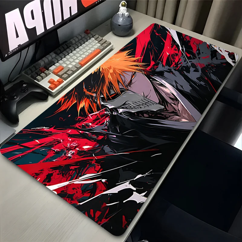 Mouse Pad BLEACH Available Sizes Office Gamer Keyboard  Computer Gaming Accessories Mousepad Rubber Keyboard Desk Pad