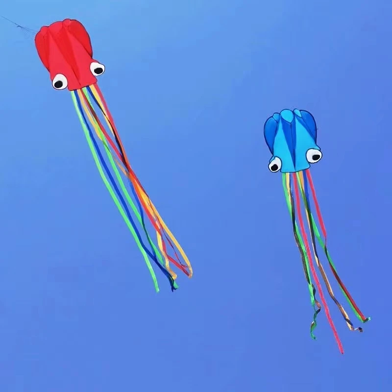 Octopus vliegers vliegen Zachte vliegers buitenspeelgoed voor kinderen vliegers fabriek windzakken professionele windvliegers koi opblaasbare vliegers