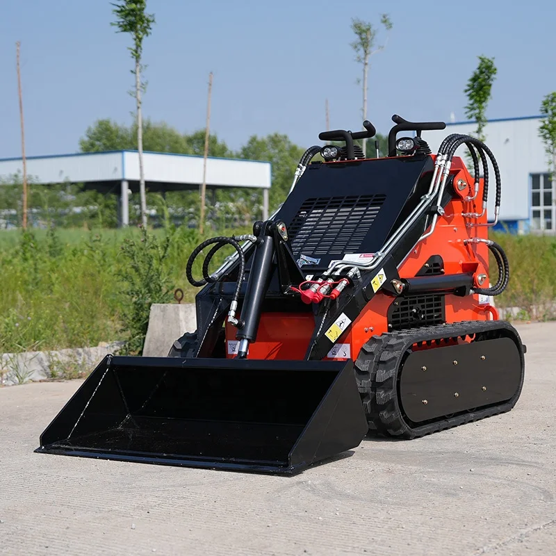 

Chinese Skid Steer Loader Mini Crawler Skid Steer Loader Small Loader Price